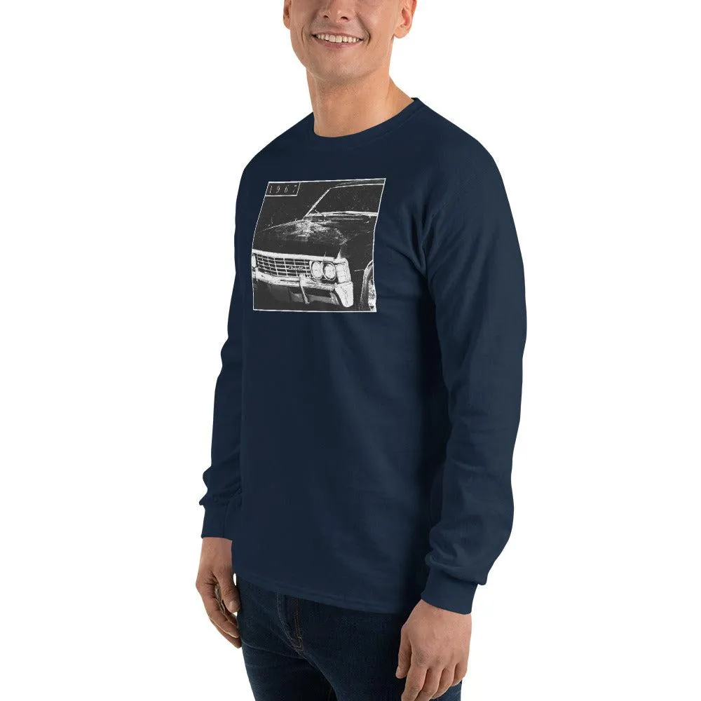 1967 Impala Distressed Photo Long Sleeve T-Shirt