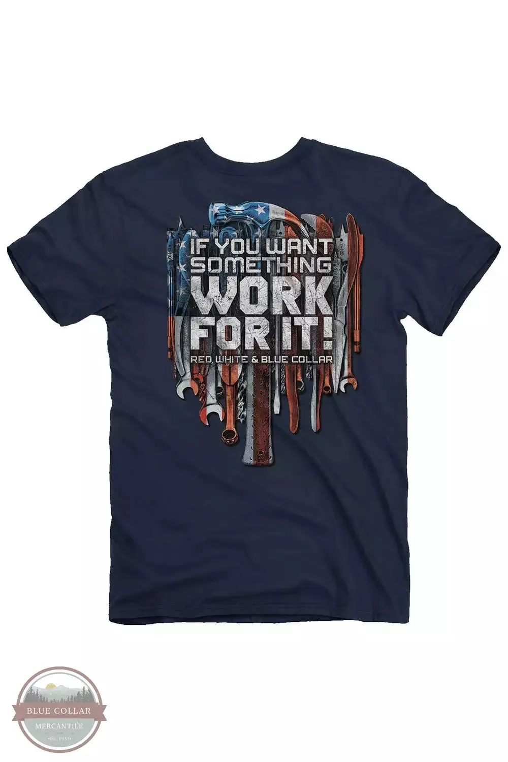 2397 Blue Collar Work T-Shirt