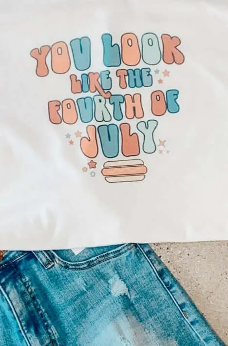 4th of July Graphic Tee