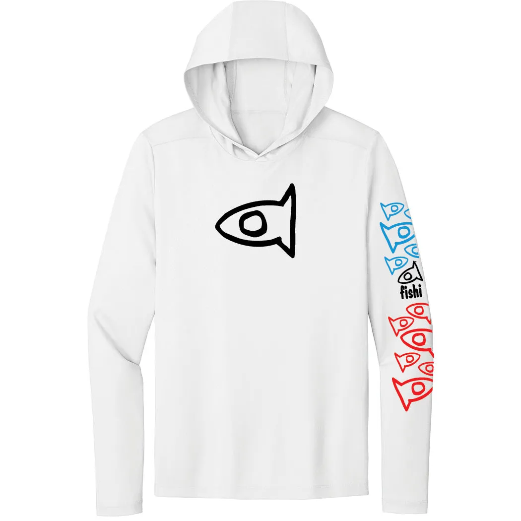 Adult UPF50 Hood - White