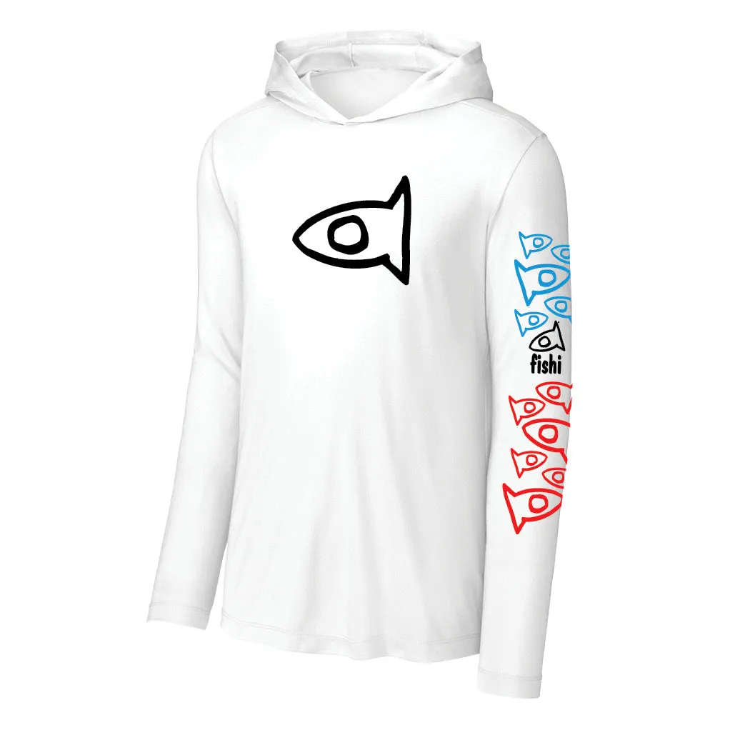 Adult UPF50 Hood - White