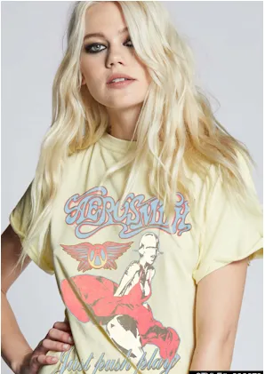 Aerosmith Just Push Play Tee