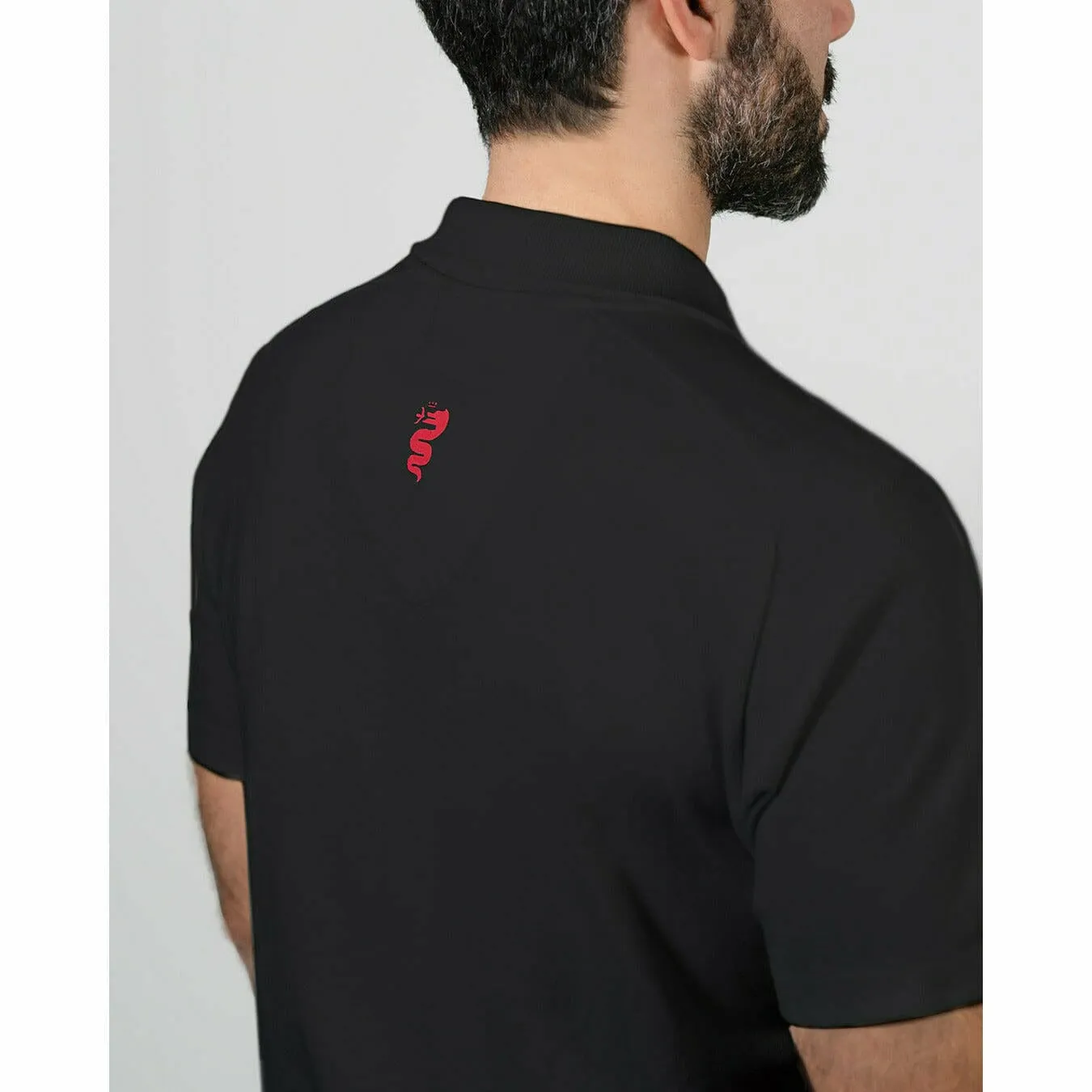 Alfa Romeo Racing Men's Script Polo Shirt