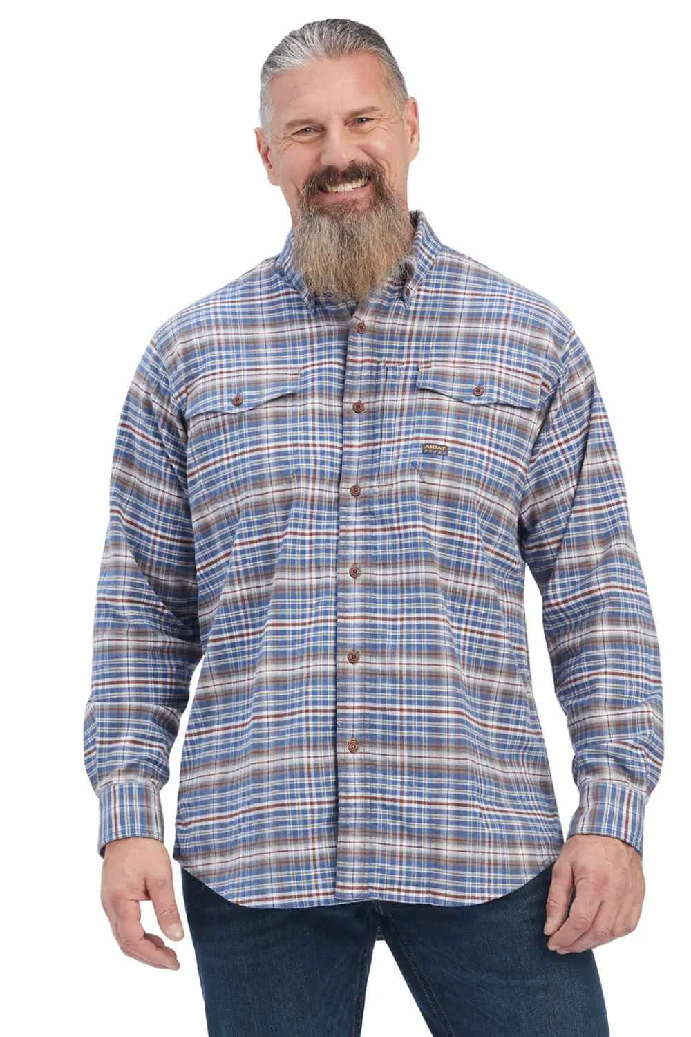 Ariat Rebar Flannel Durastretch Work Shirt