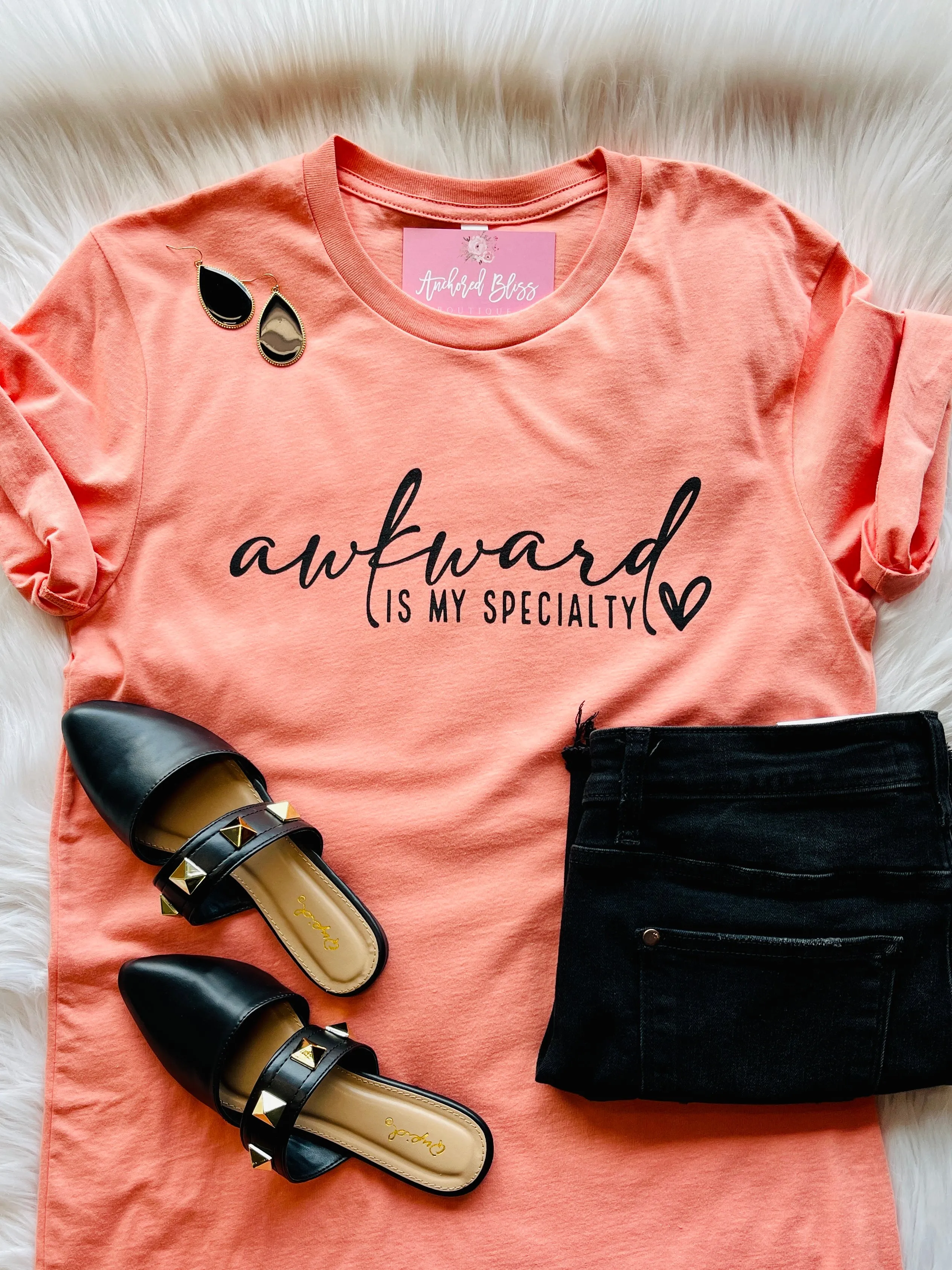 Awkward Is My Specialty Graphic Tee