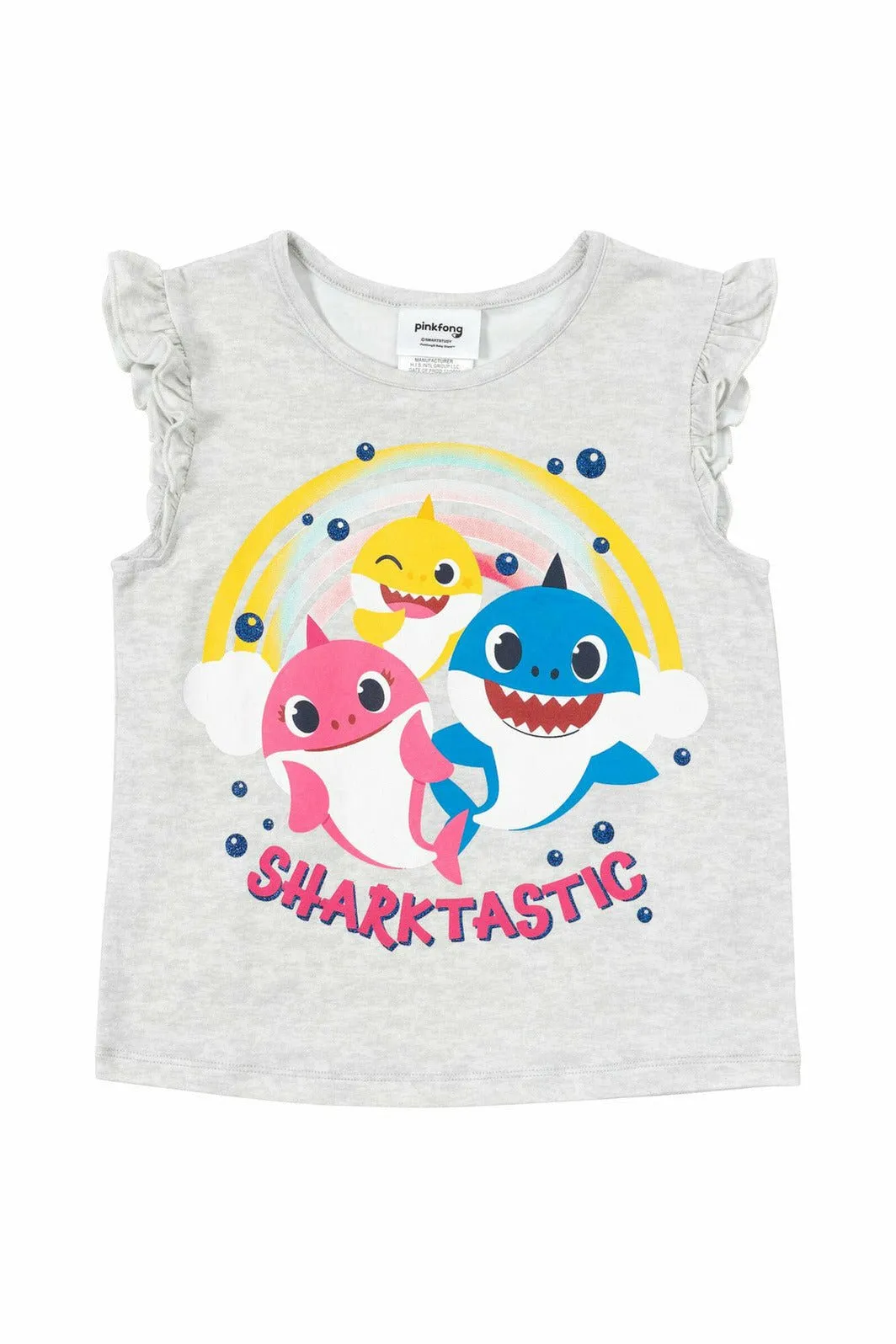 Baby Shark Mix 'n' Match 4-Piece Outfit Set