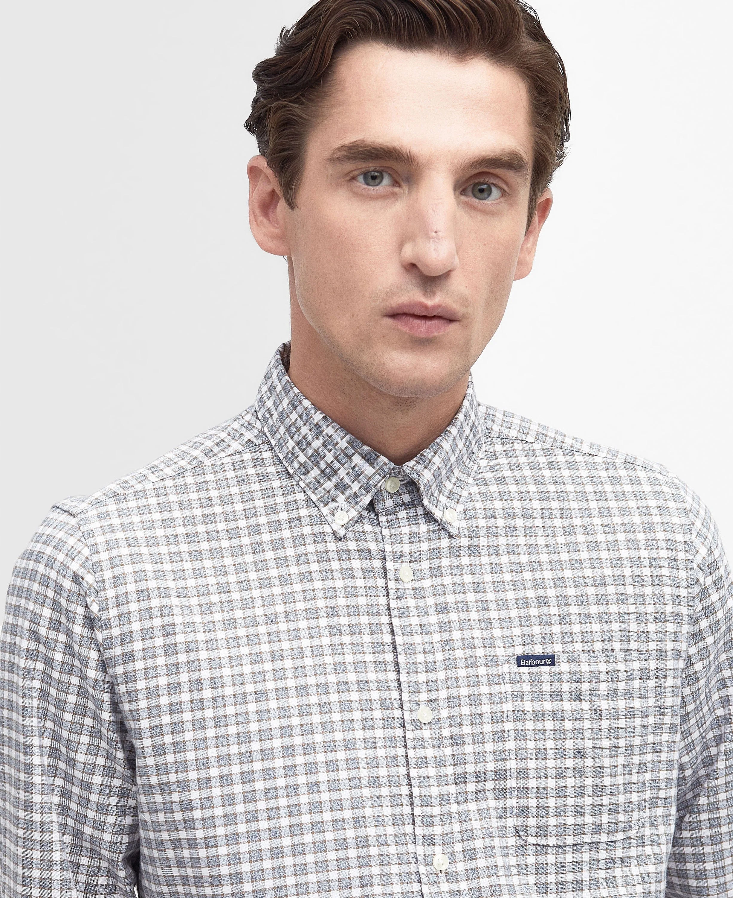 Banner Tailored Shirt - Chambray