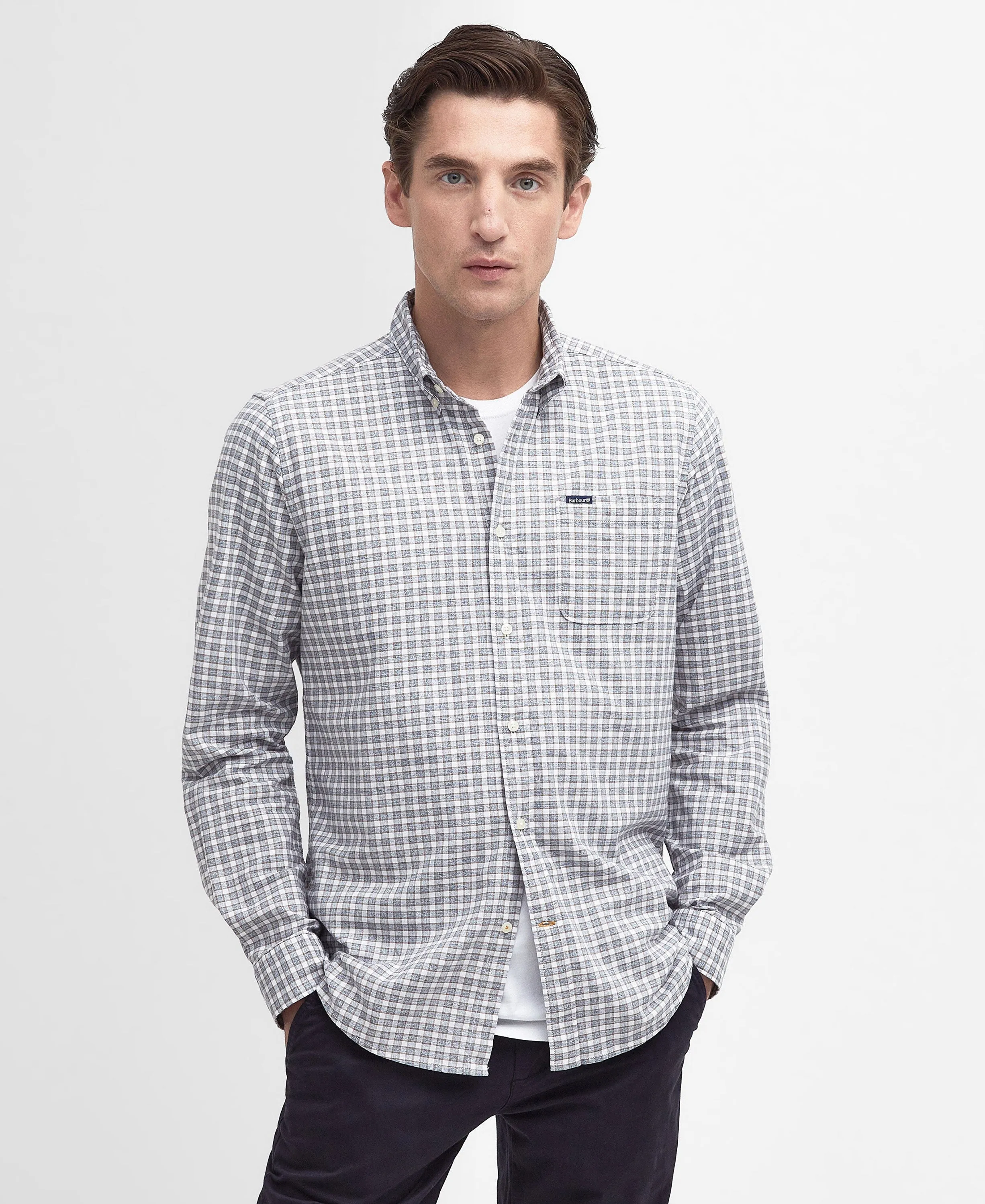 Banner Tailored Shirt - Chambray