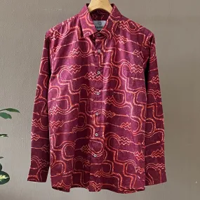 Batik Men's Long Sleeve Shirt