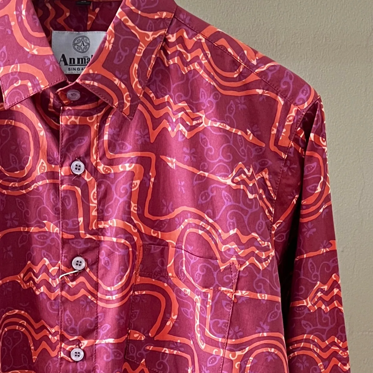 Batik Men's Long Sleeve Shirt