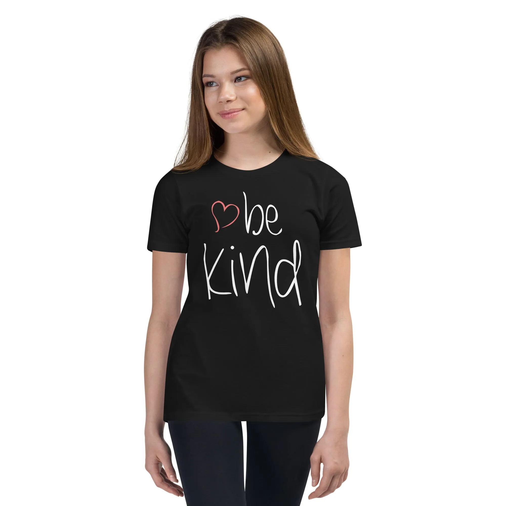 be kind Heart Youth Short Sleeve T-Shirt