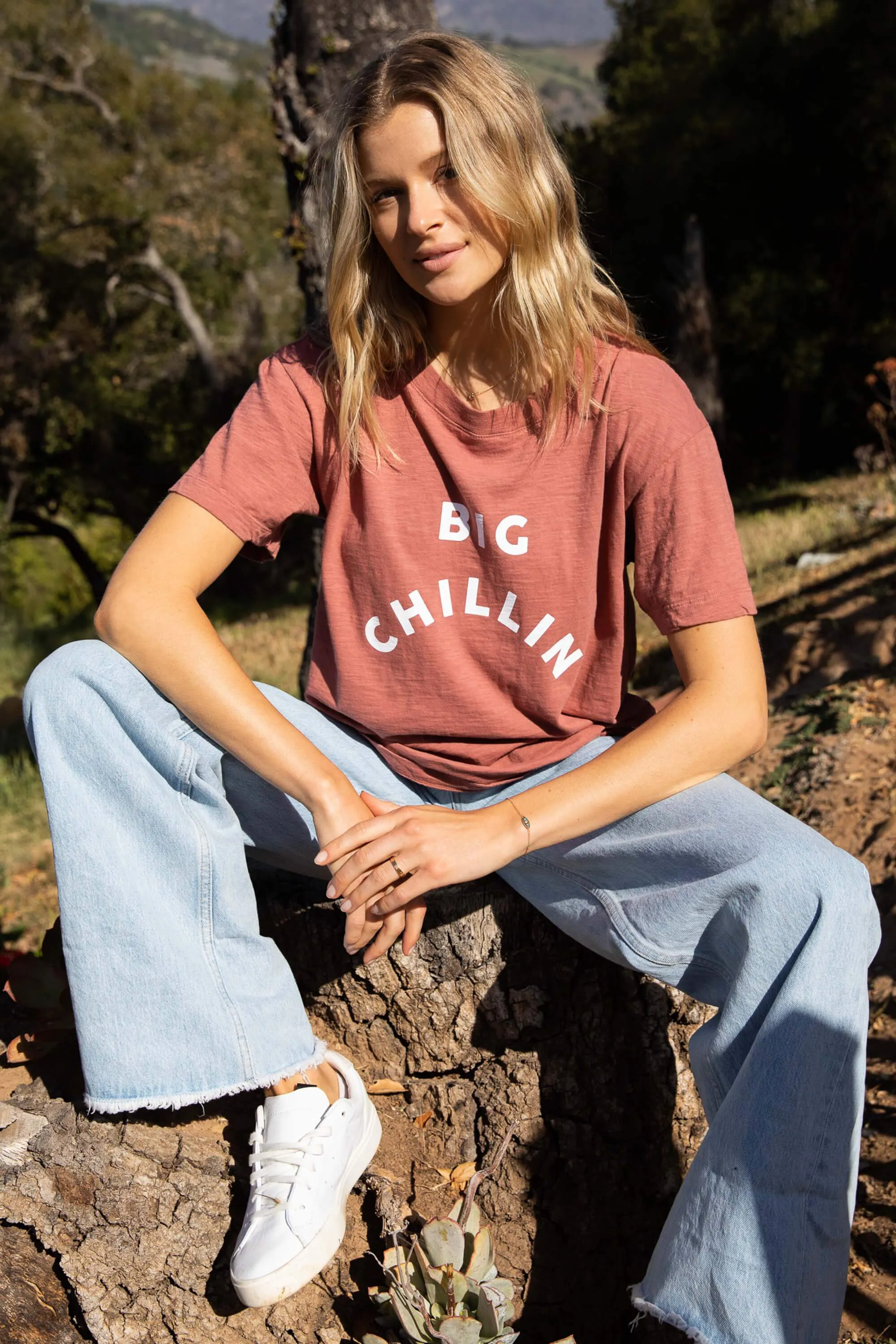 Big Chillin' Slub Boyfriend Tee