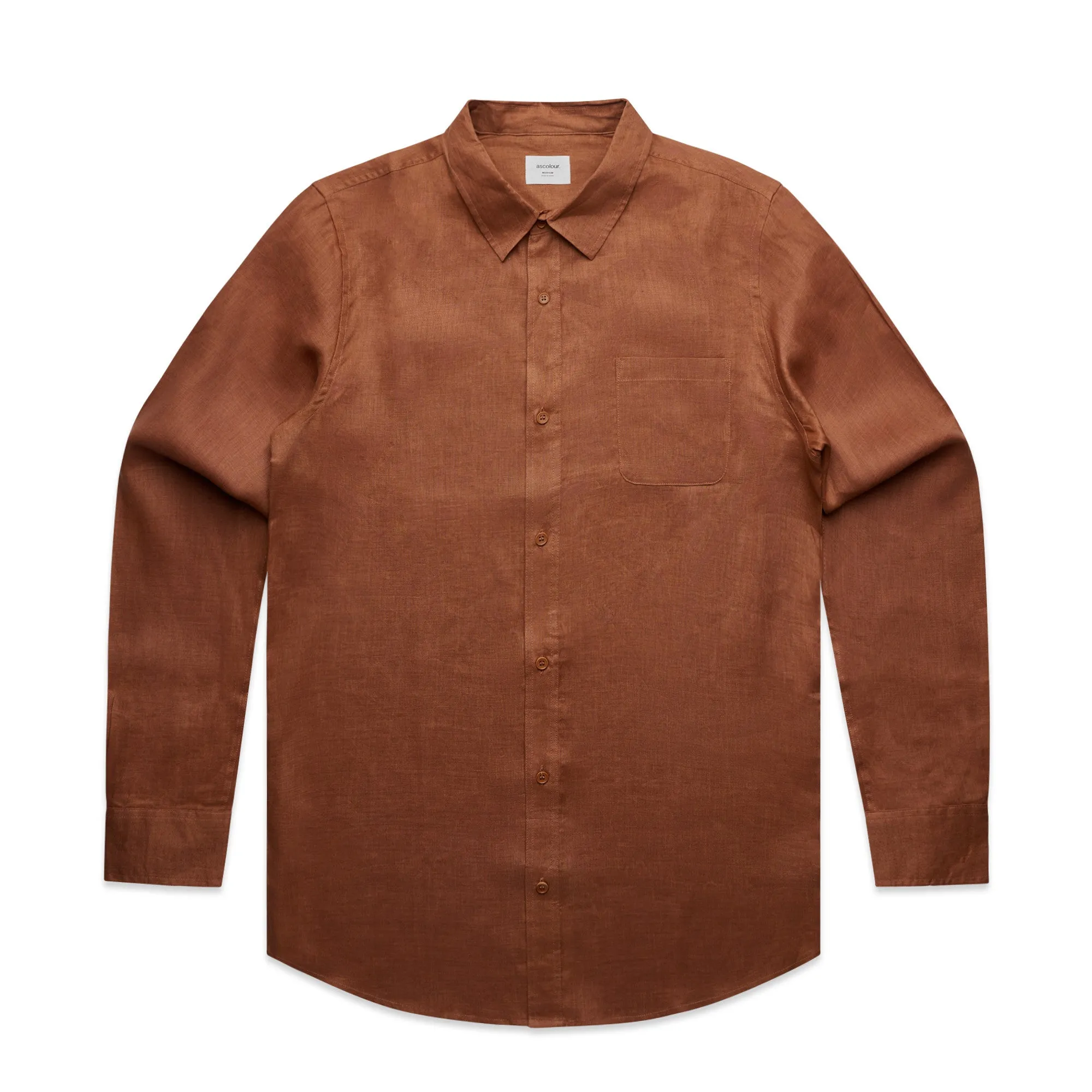 BRUNSWICK Men's 100% Linen L/S Shirt