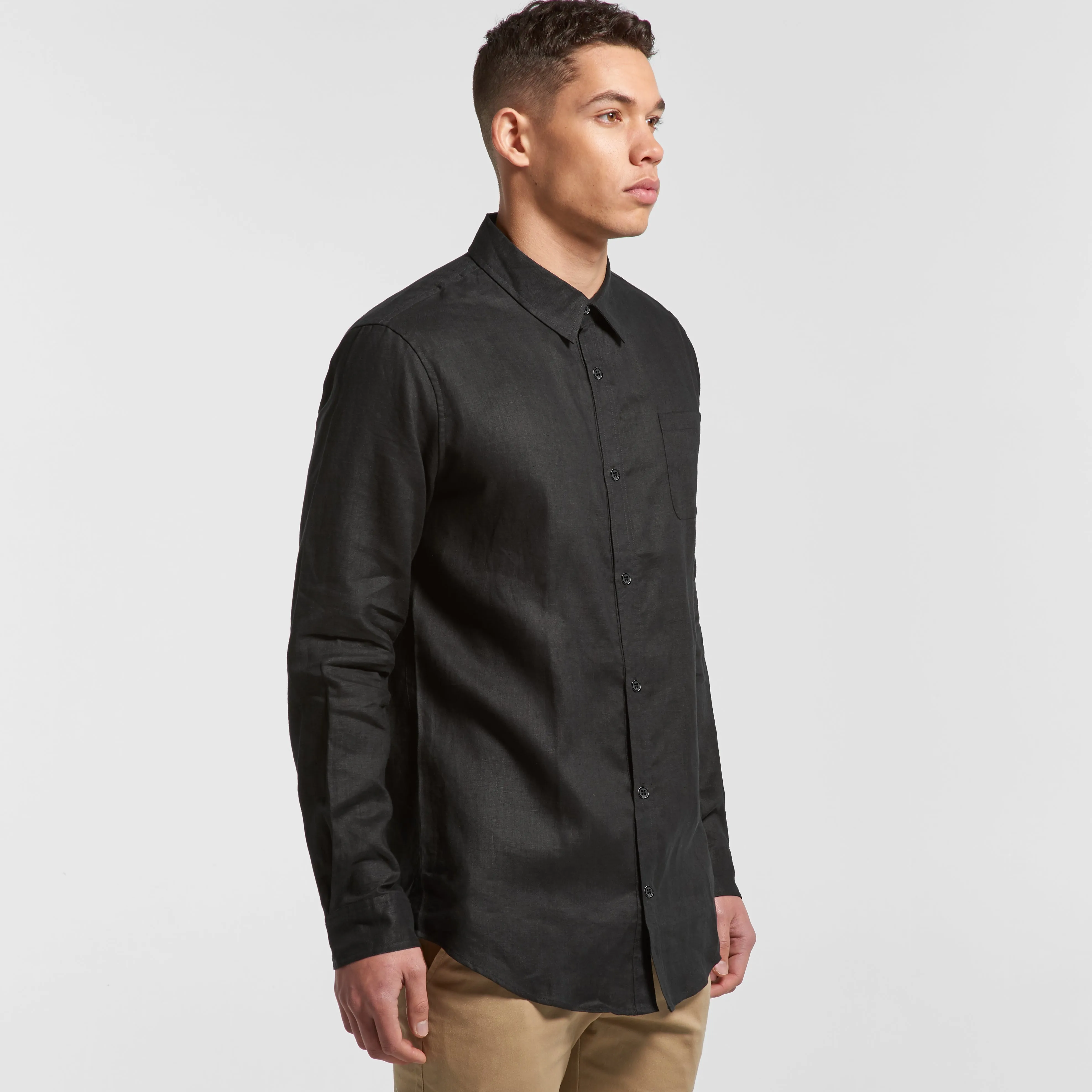 BRUNSWICK Men's 100% Linen L/S Shirt