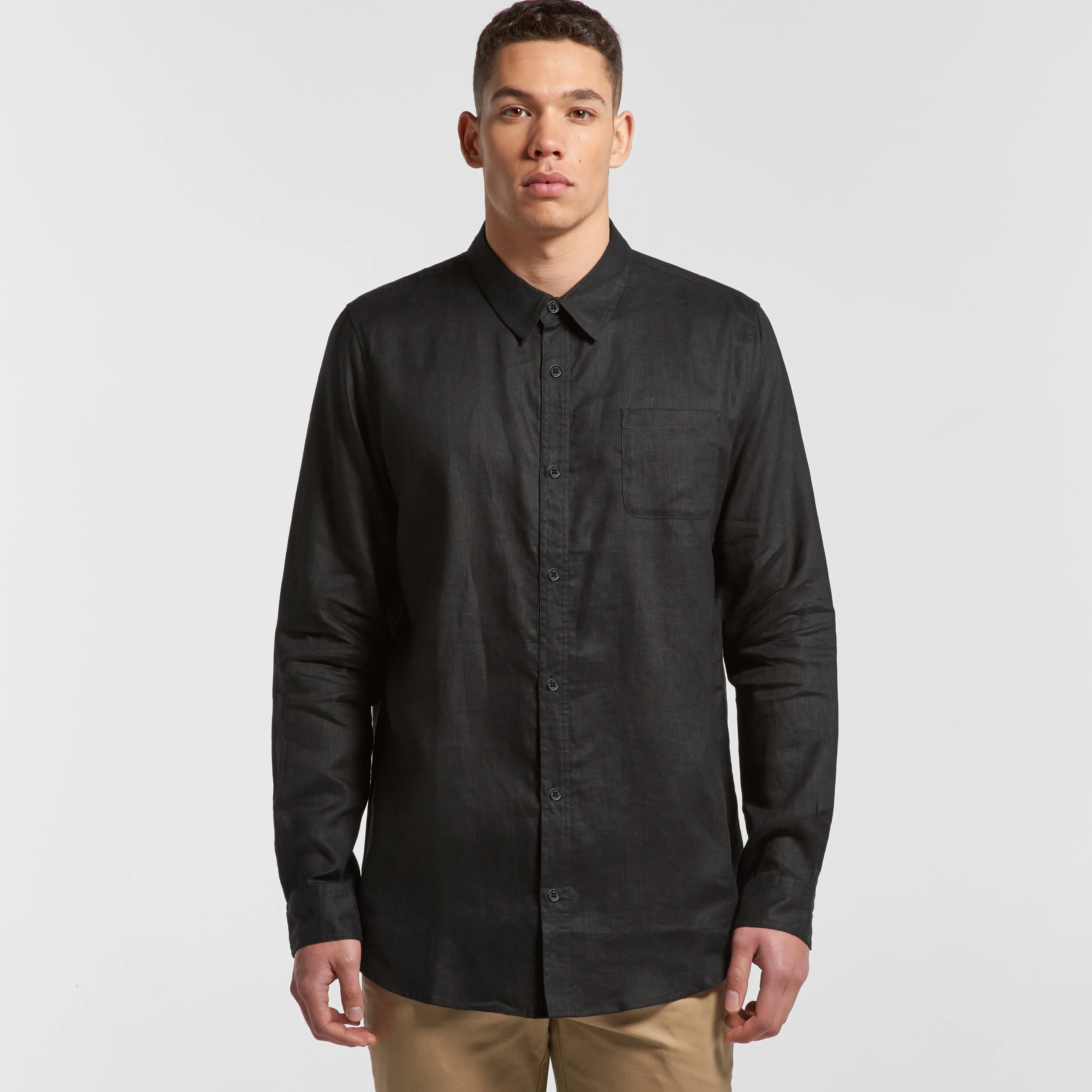 BRUNSWICK Men's 100% Linen L/S Shirt