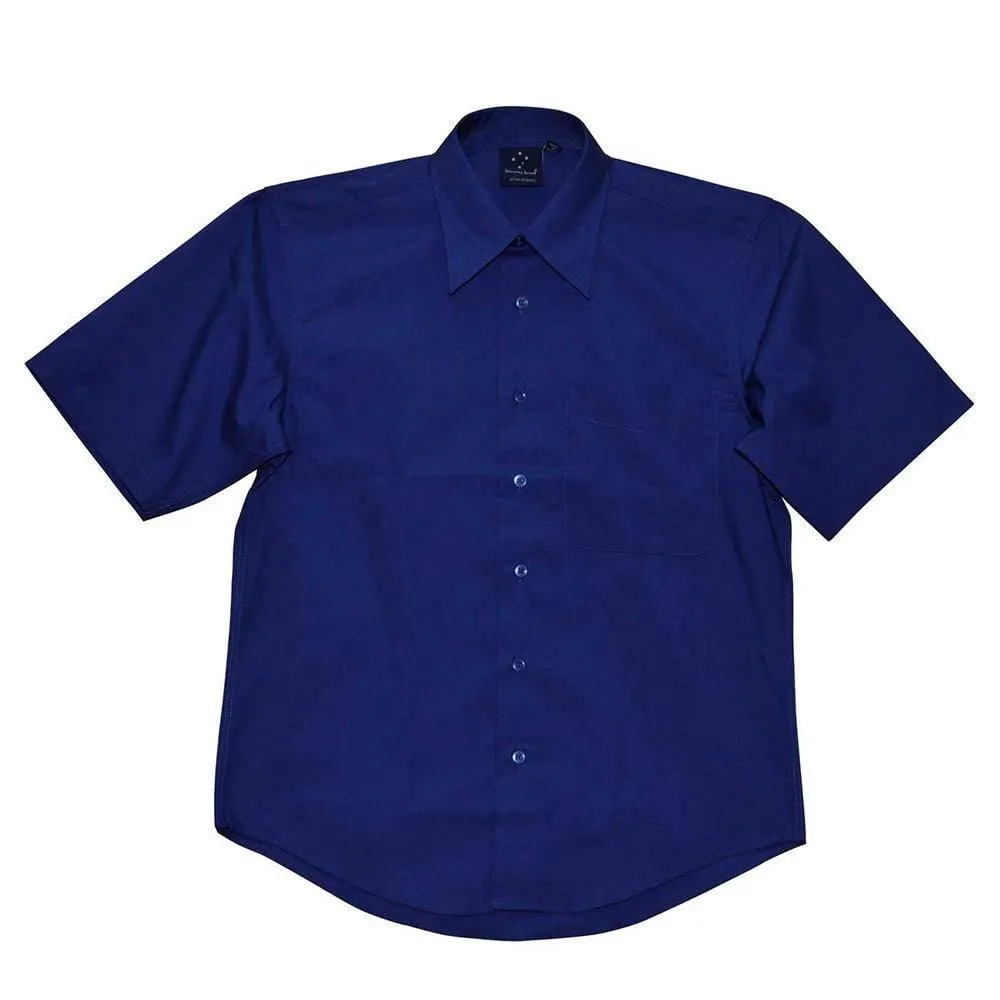 BS08S Men's Telfon Executive Short Sleeve Shirt