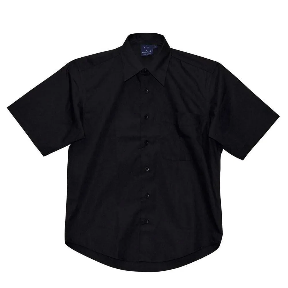 BS08S Men's Telfon Executive Short Sleeve Shirt