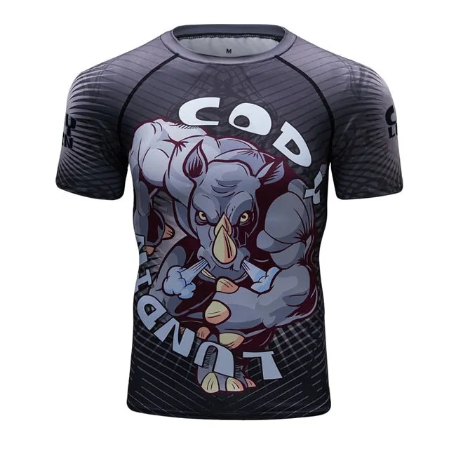 Bull Rhino Compression Elite Short Sleeve Rashguard