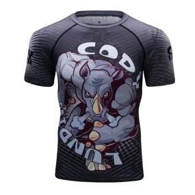 Bull Rhino Compression Elite Short Sleeve Rashguard