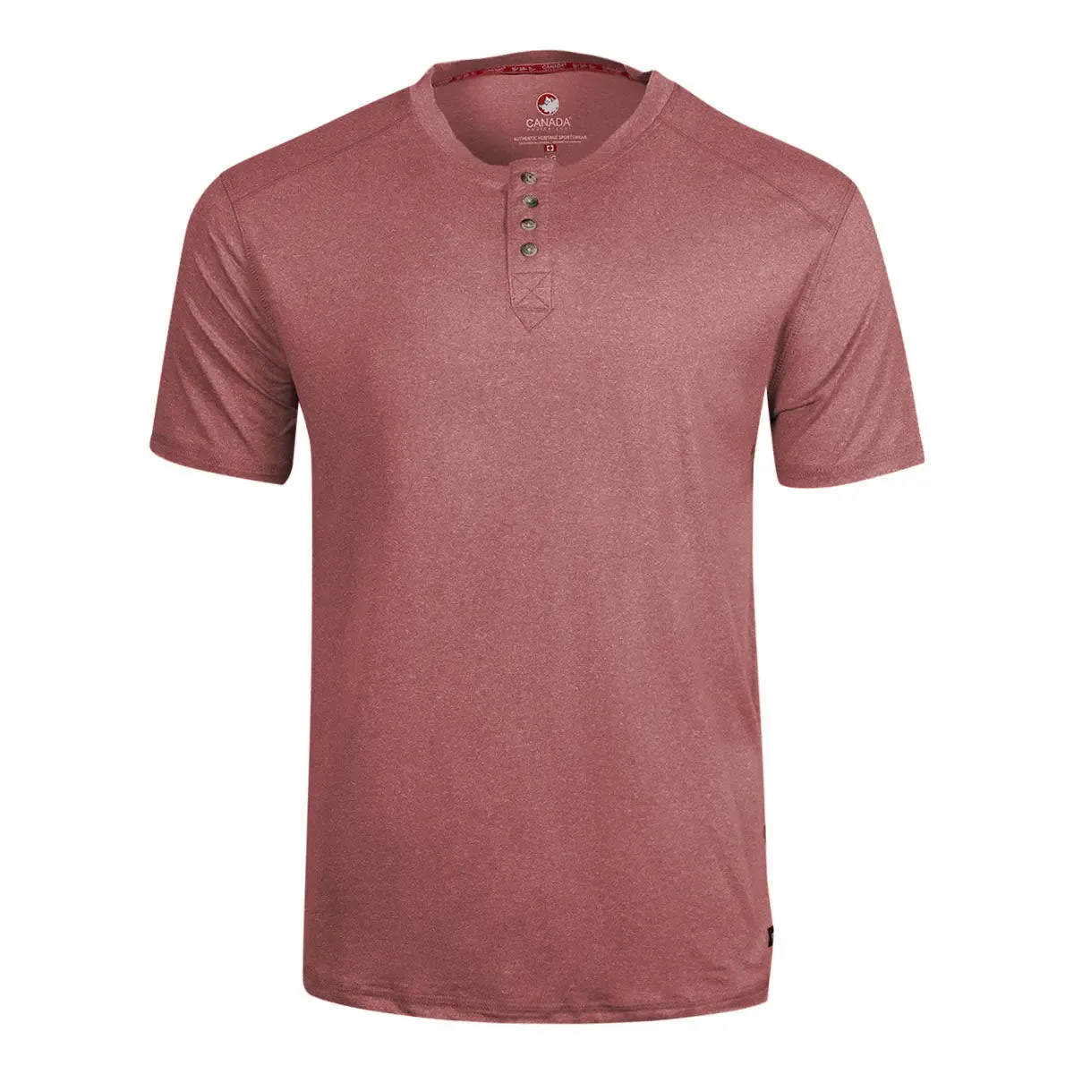 Canada Weather Gear Men's Trail Blazer Henley T-Shirt