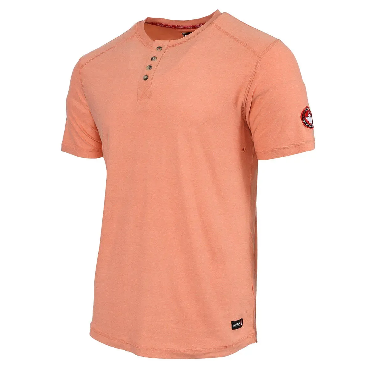 Canada Weather Gear Men's Trail Blazer Henley T-Shirt