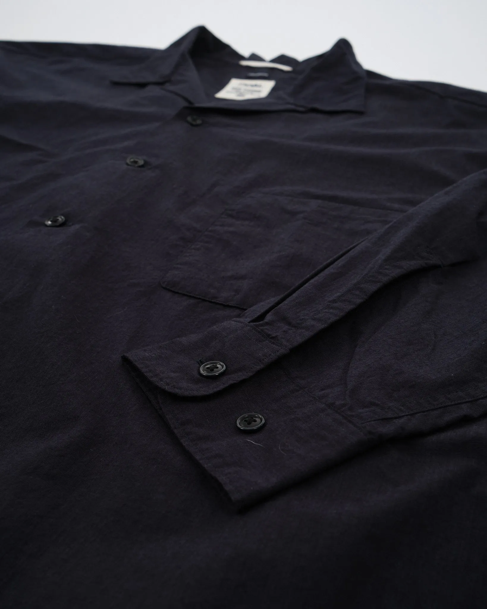 Chambray Deck Shirt Dark Navy