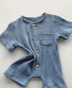 Chambrey Baby Romper