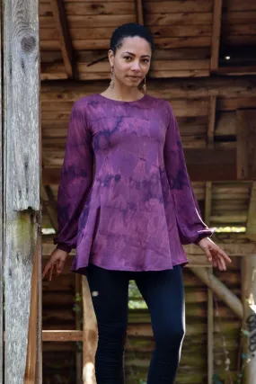 Cherry Shirt - Shibori