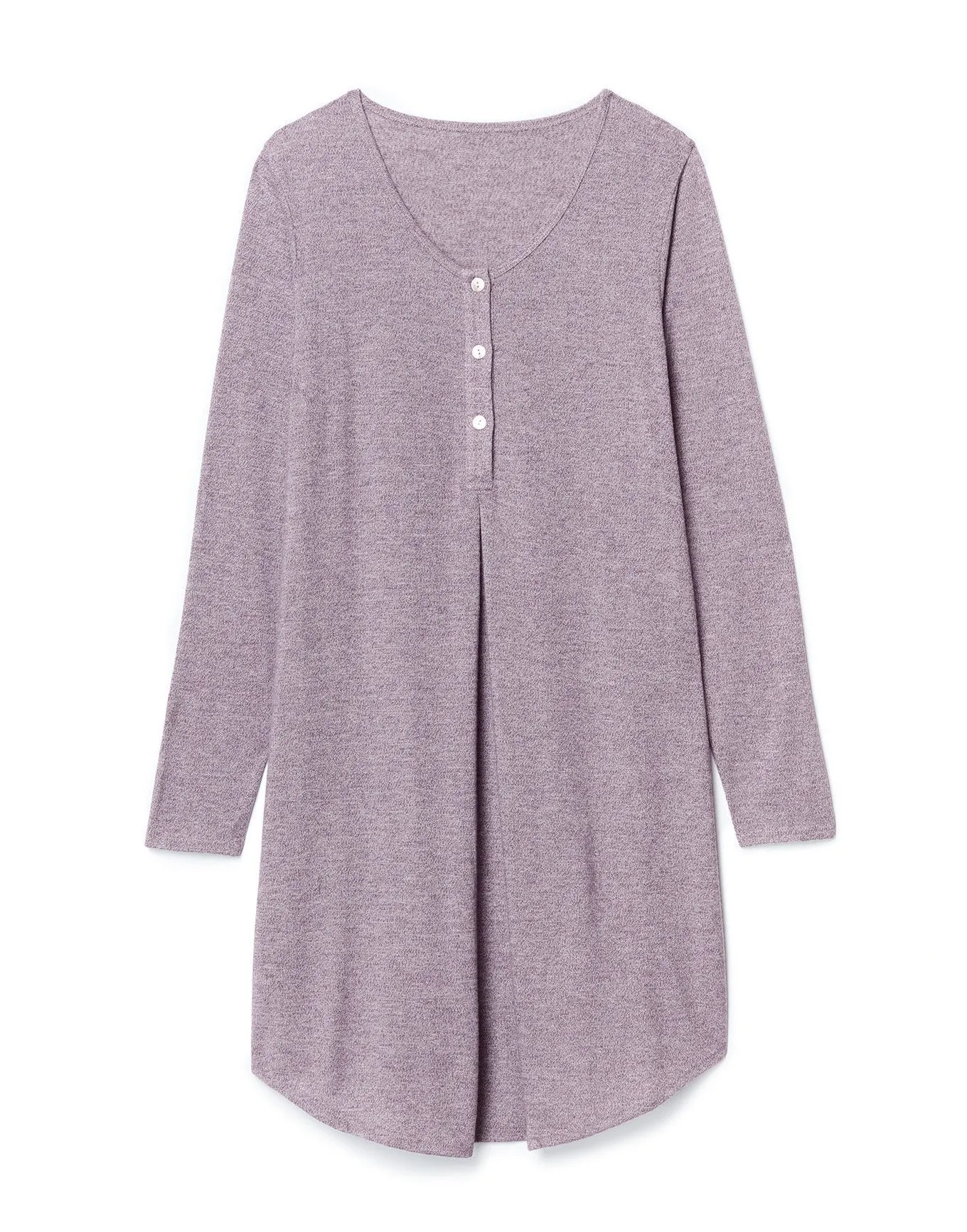 Cozy Henley Sleepshirt