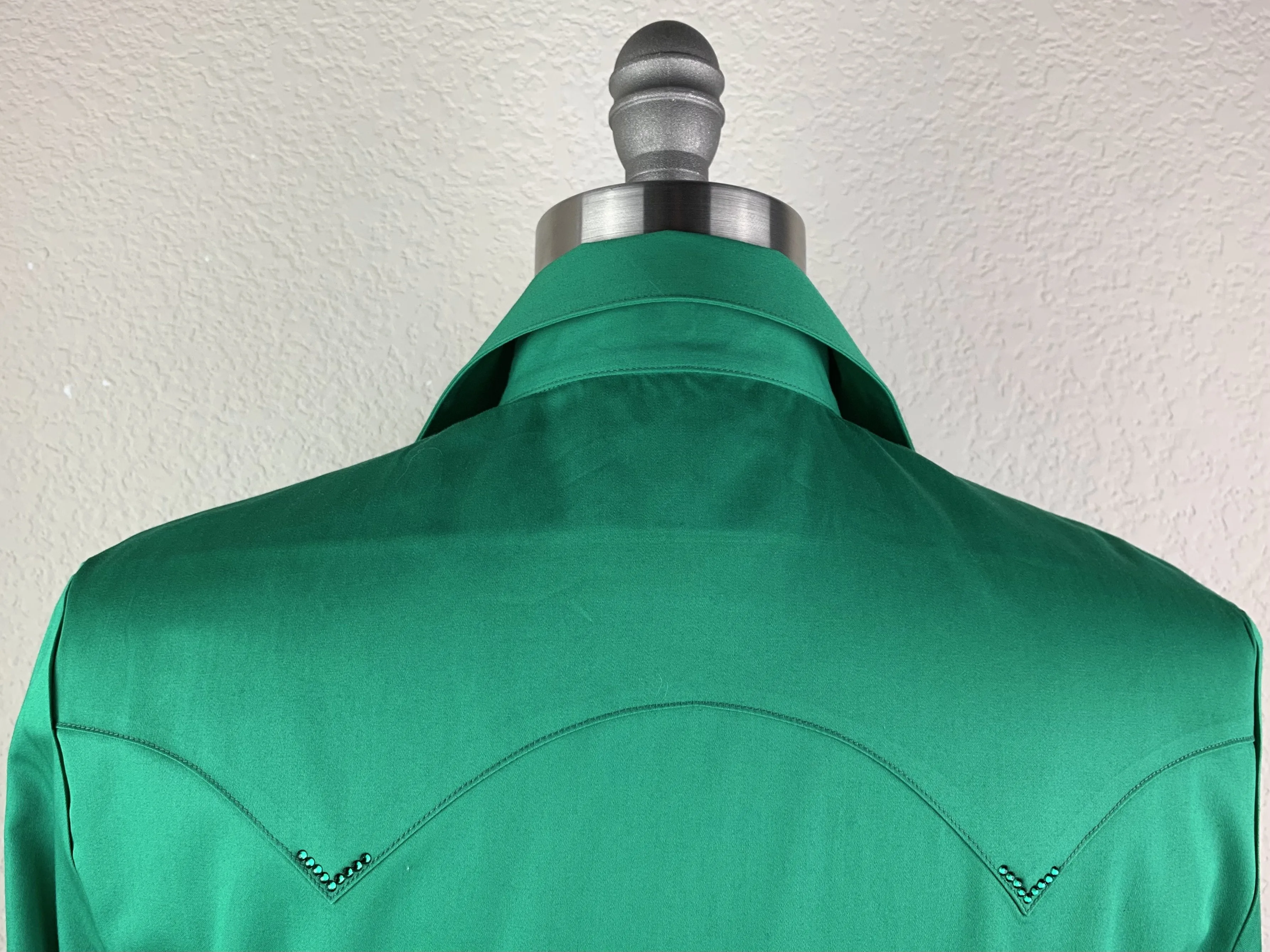 CR Classic Emerald Green Cotton Sateen - FINAL SALE