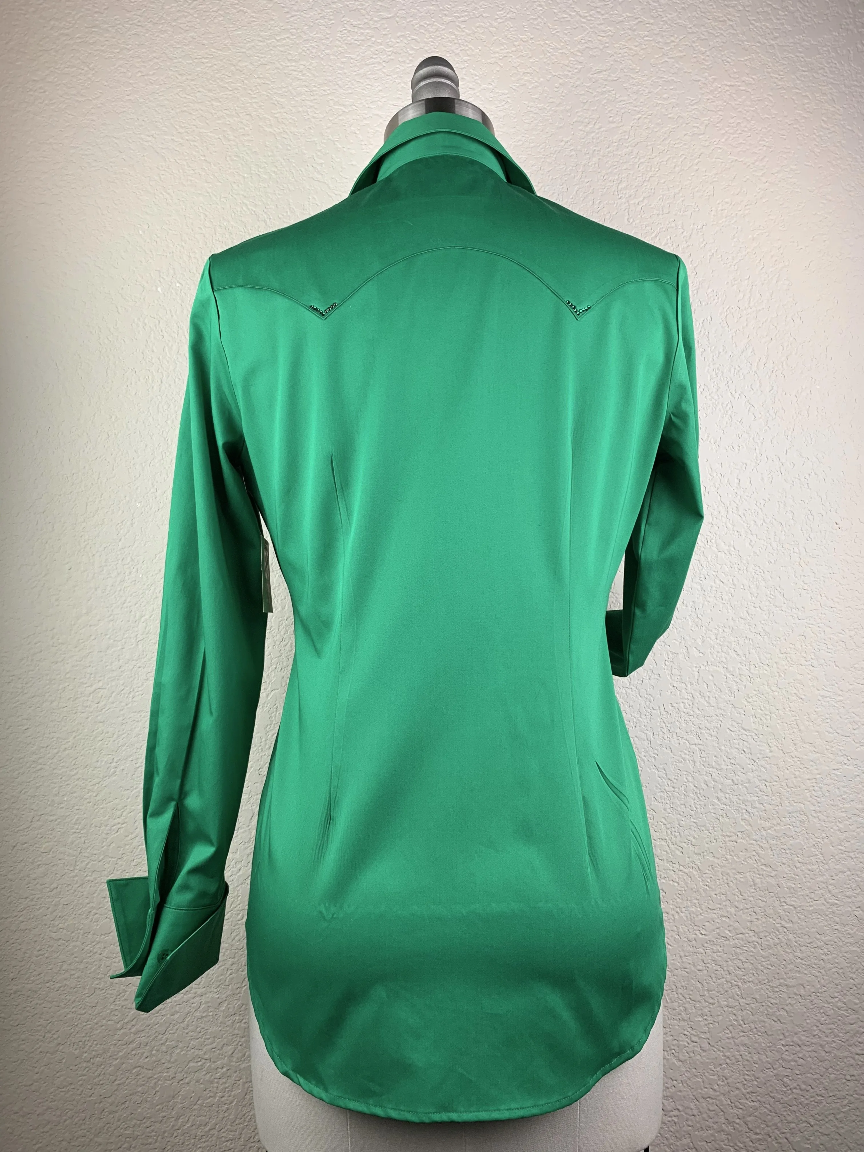 CR Classic Emerald Green Cotton Sateen - FINAL SALE