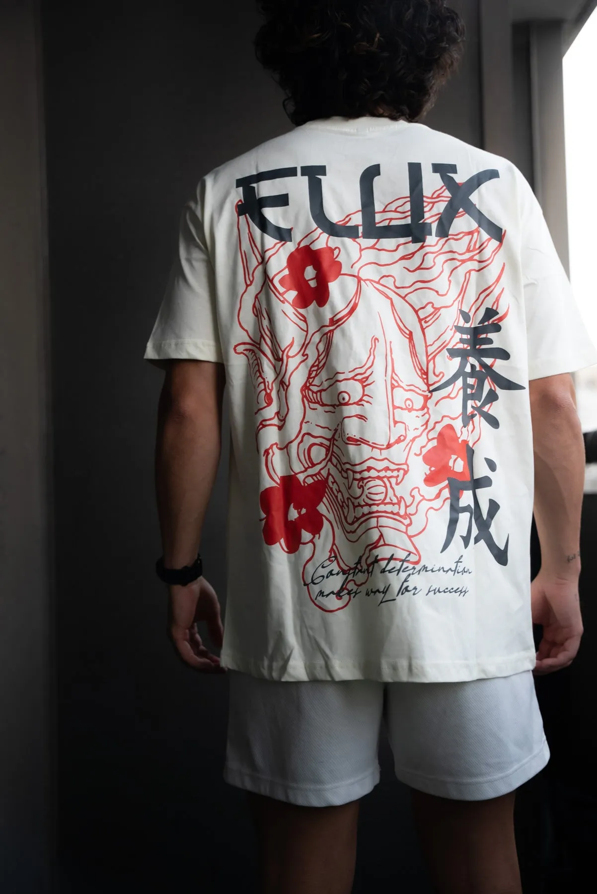 Cream Samurai Graphic Tee