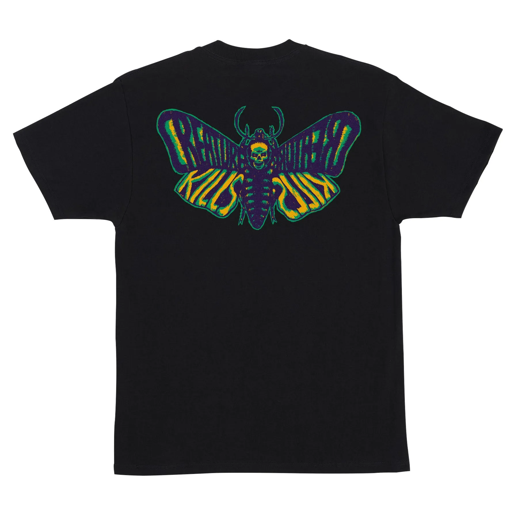 Creature Deathmoth S/S Regular T-Shirt Black