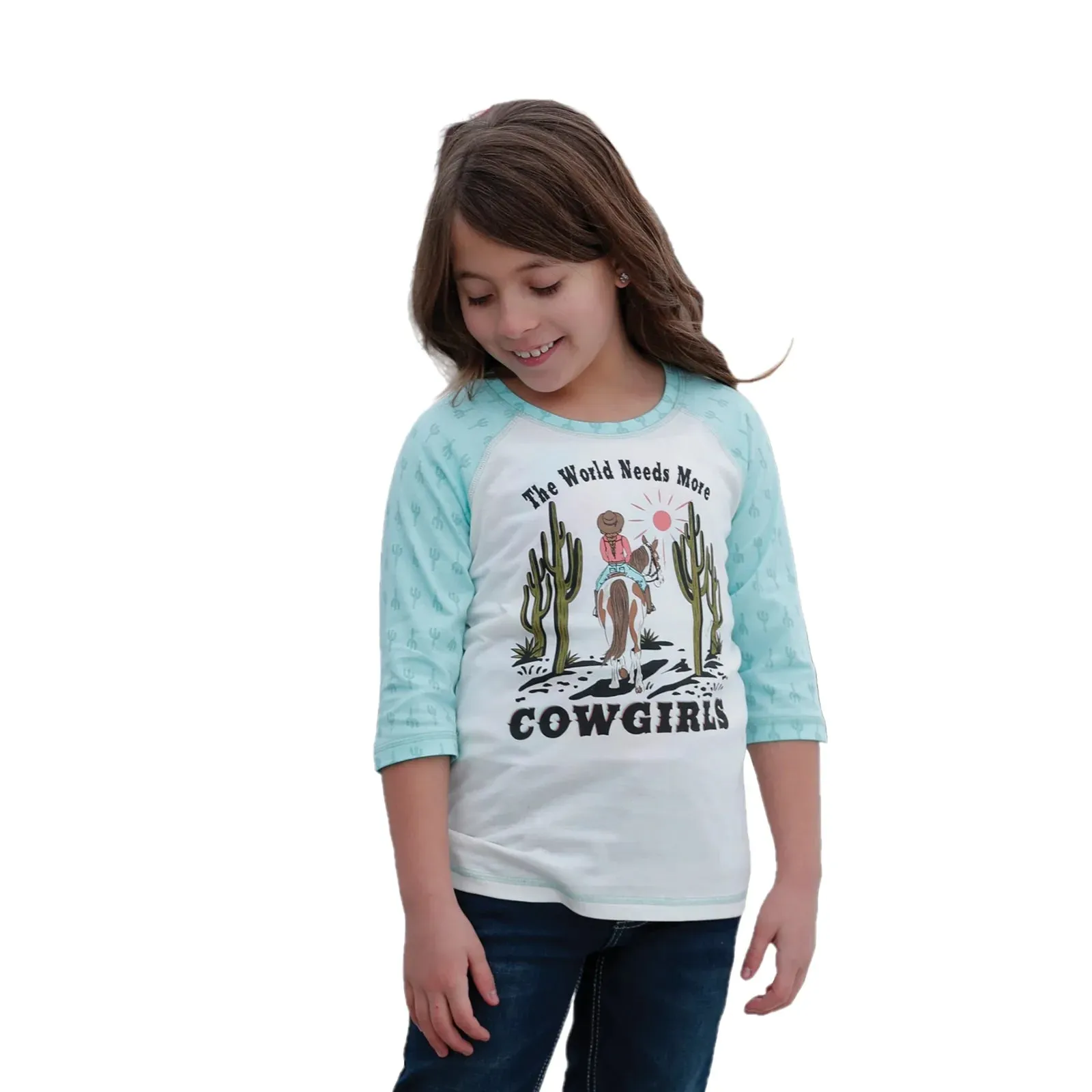 Cruel Girl Toddler/Girl's Light Blue Long Sleeve