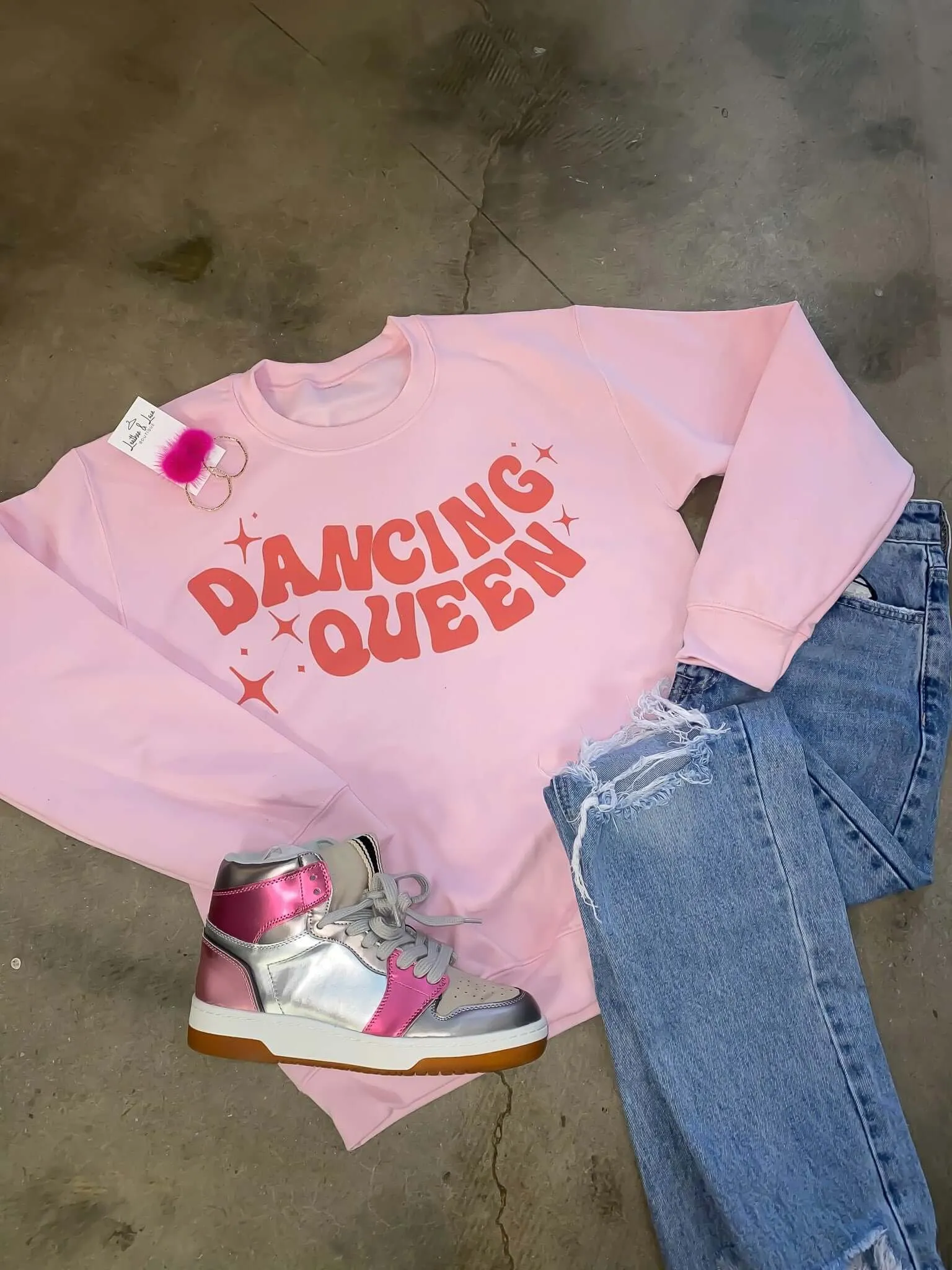 Dancing Queen Graphic Sweatshirt