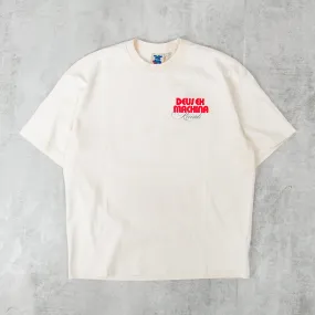 Deus ex Machina Caution Tee - Vintage White