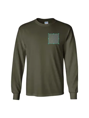 Embroidered Gildan Heavyweight Long Sleeve Ultra Cotton T-Shirt