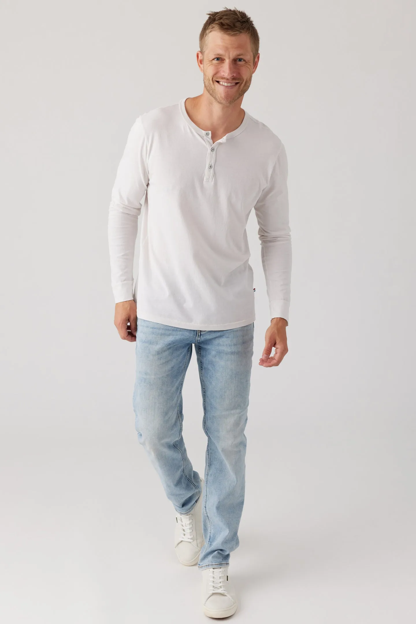 Essential Long Sleeve Henley