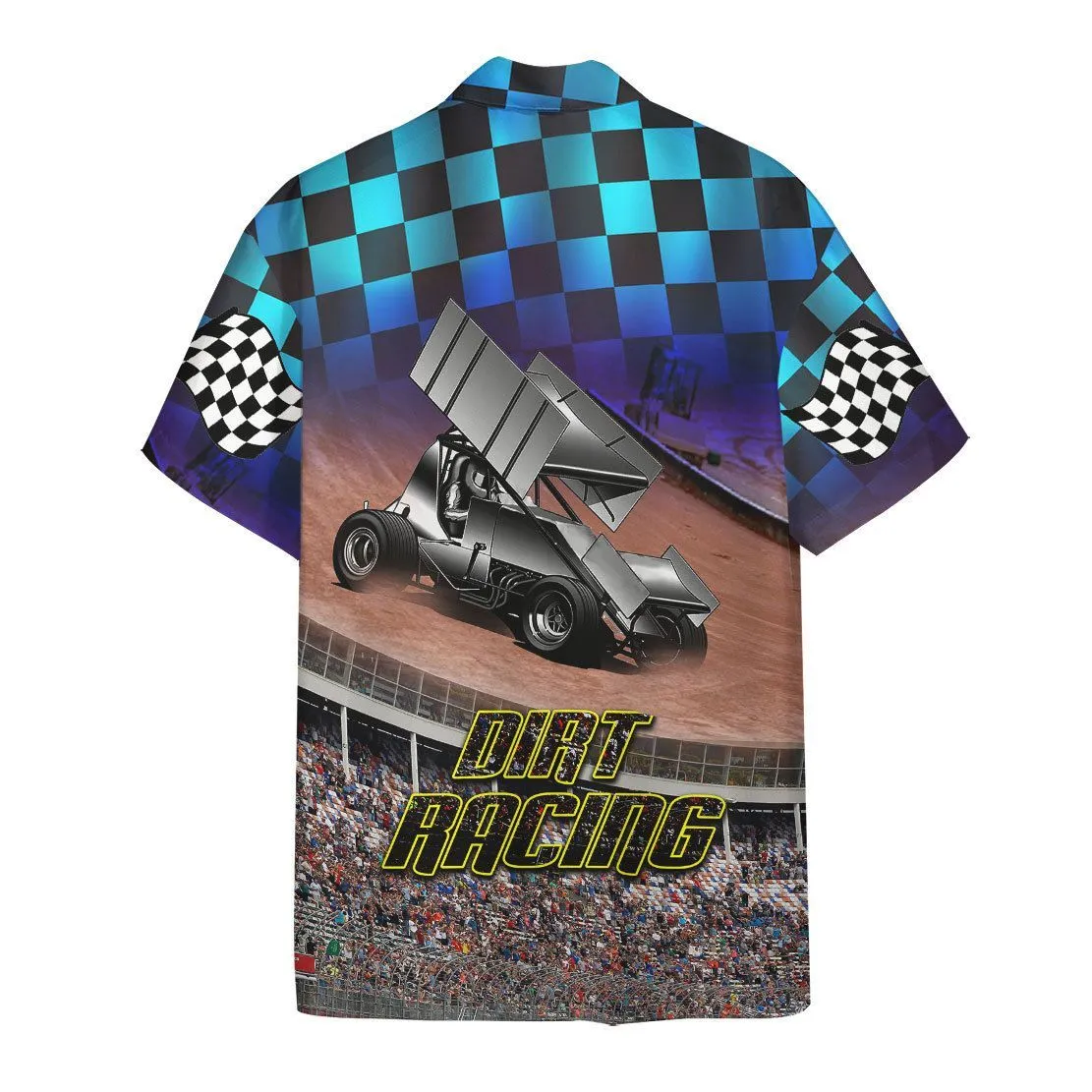 Gearhuman 3D Dirt Track Racing Hawaii Shirt