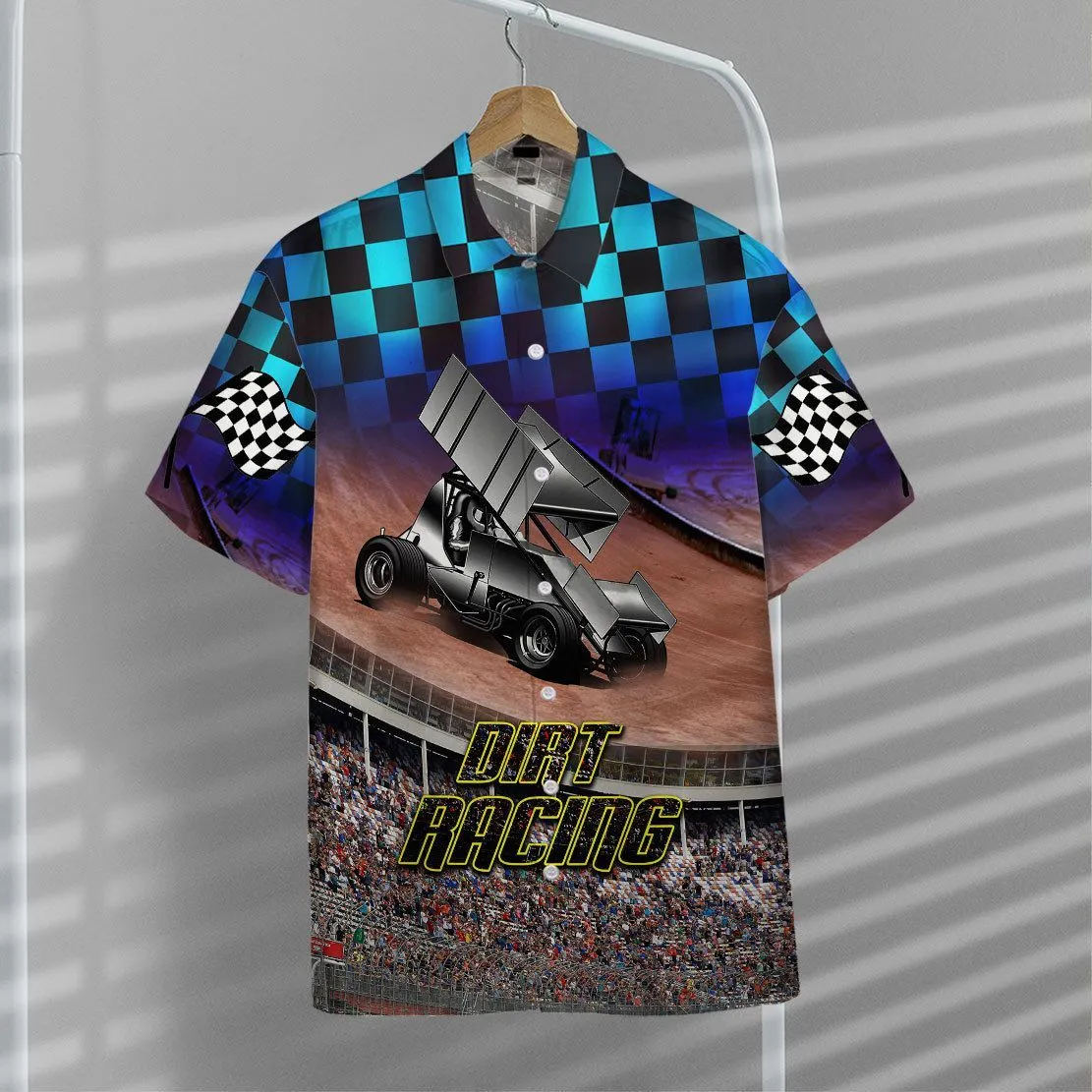 Gearhuman 3D Dirt Track Racing Hawaii Shirt