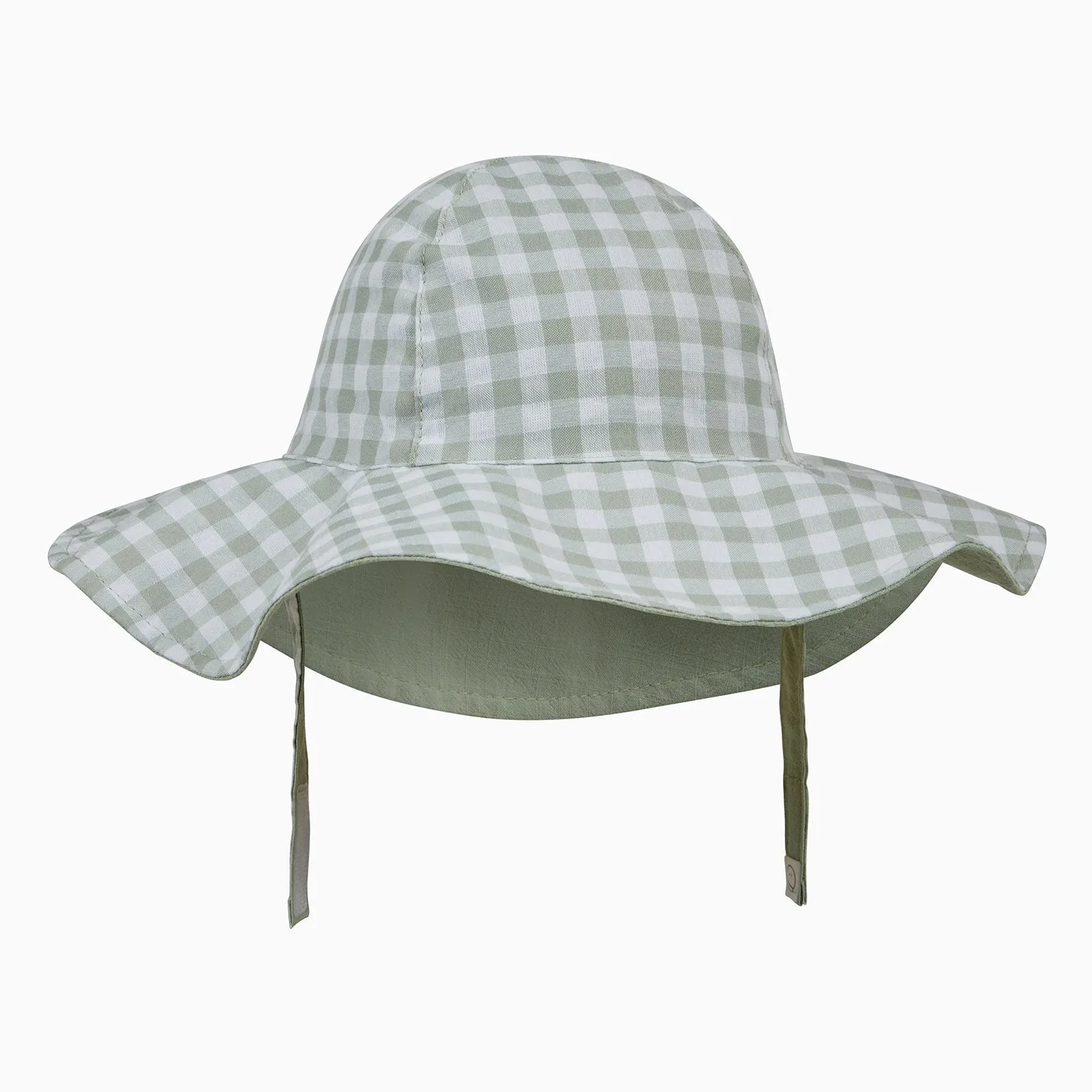 Gingham Reversible Floppy Hat