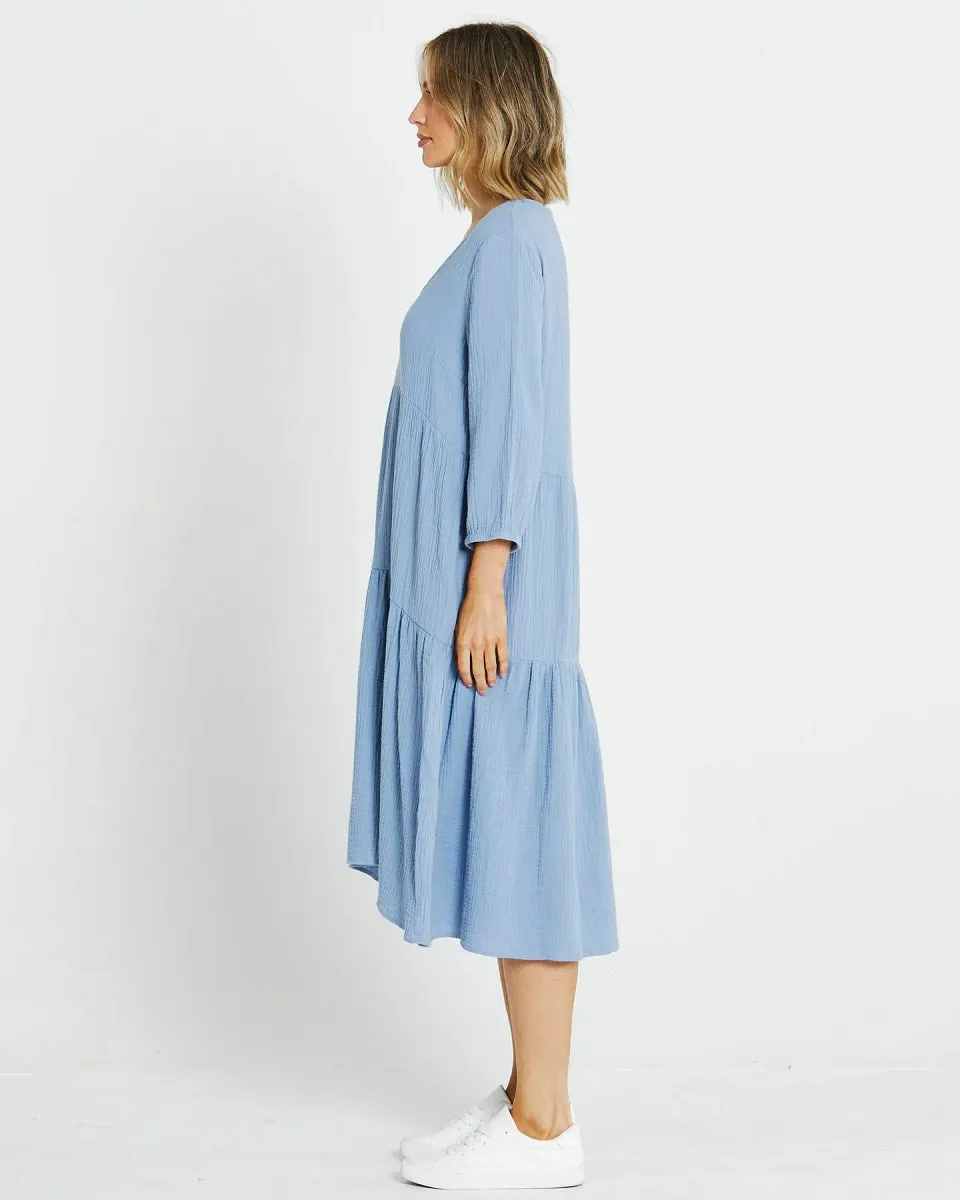 Hannah Cotton Dress Chambray