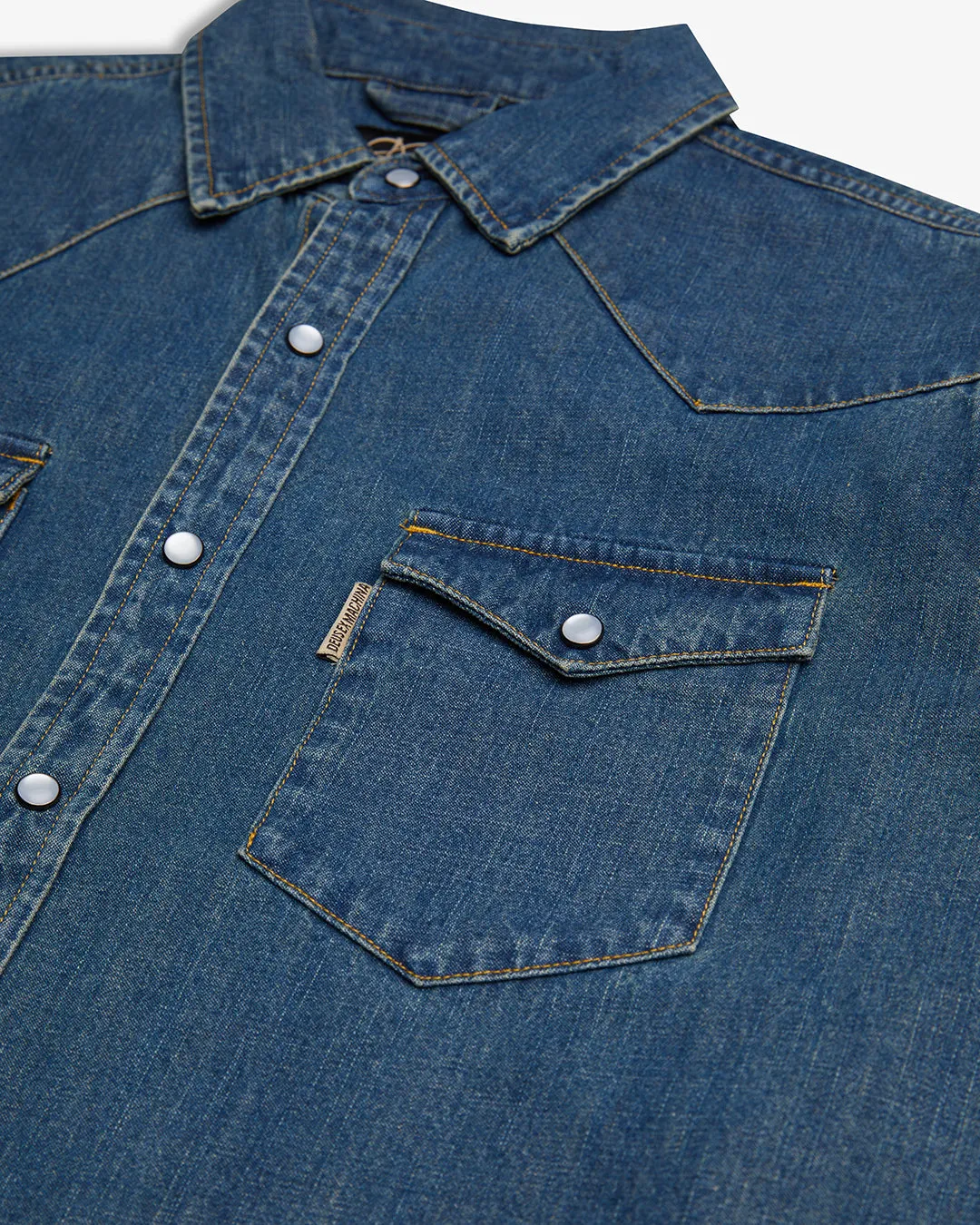 HARRIER DENIM SHIRT - BLEACH WASH