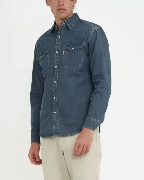 HARRIER DENIM SHIRT - BLEACH WASH