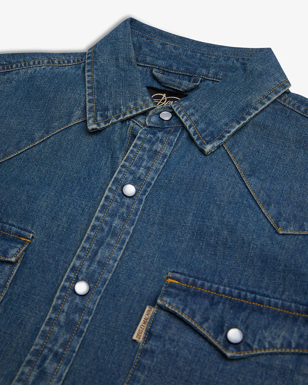 HARRIER DENIM SHIRT - BLEACH WASH