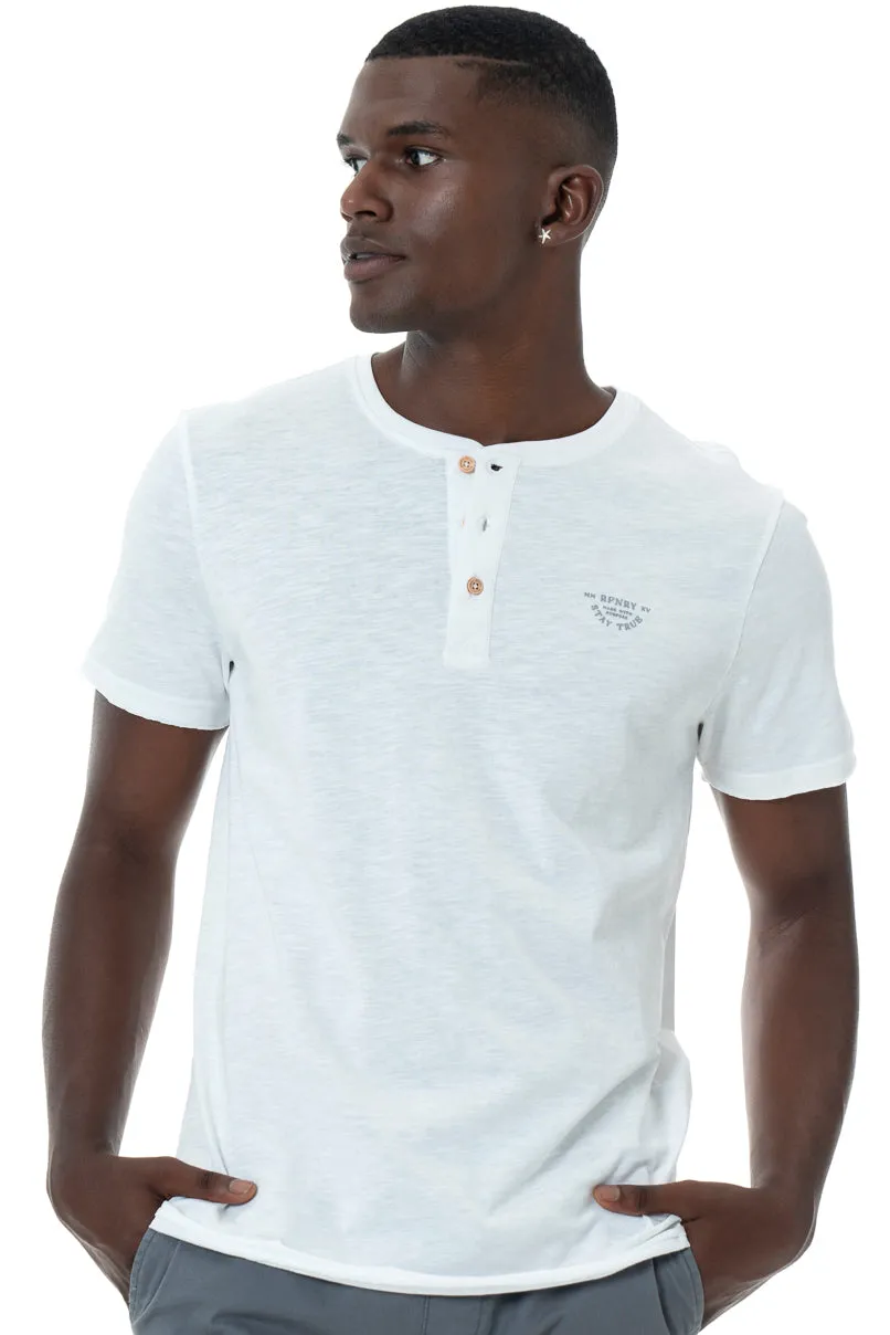 Henley T-Shirt _ 146764 _ White