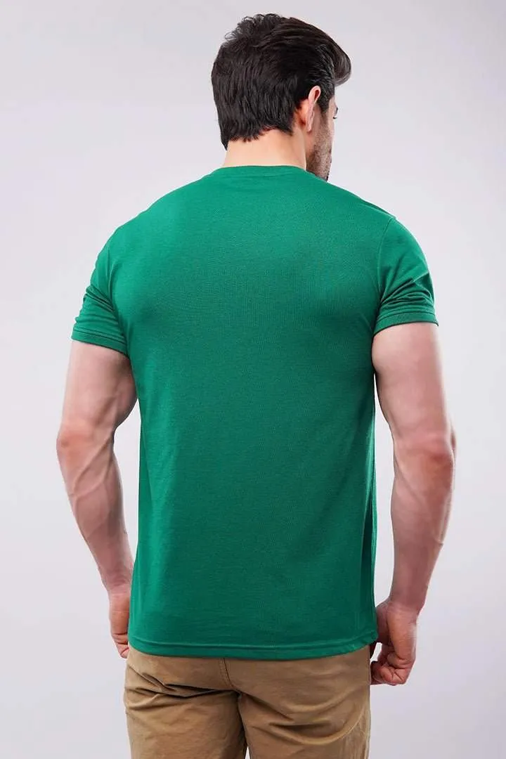 Henley T-Shirt - Green