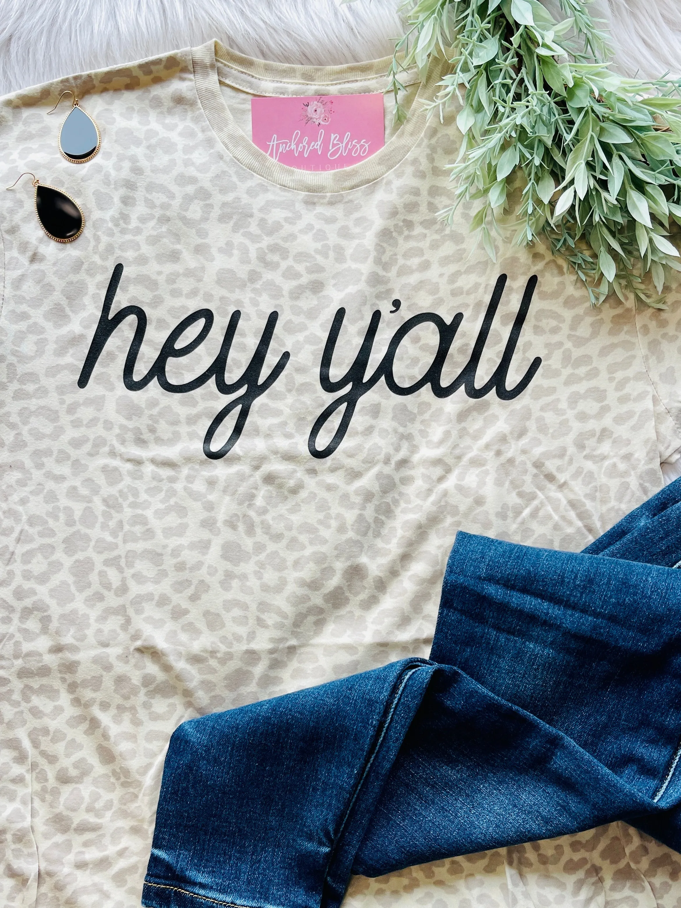 Hey Y'all Graphic Tee