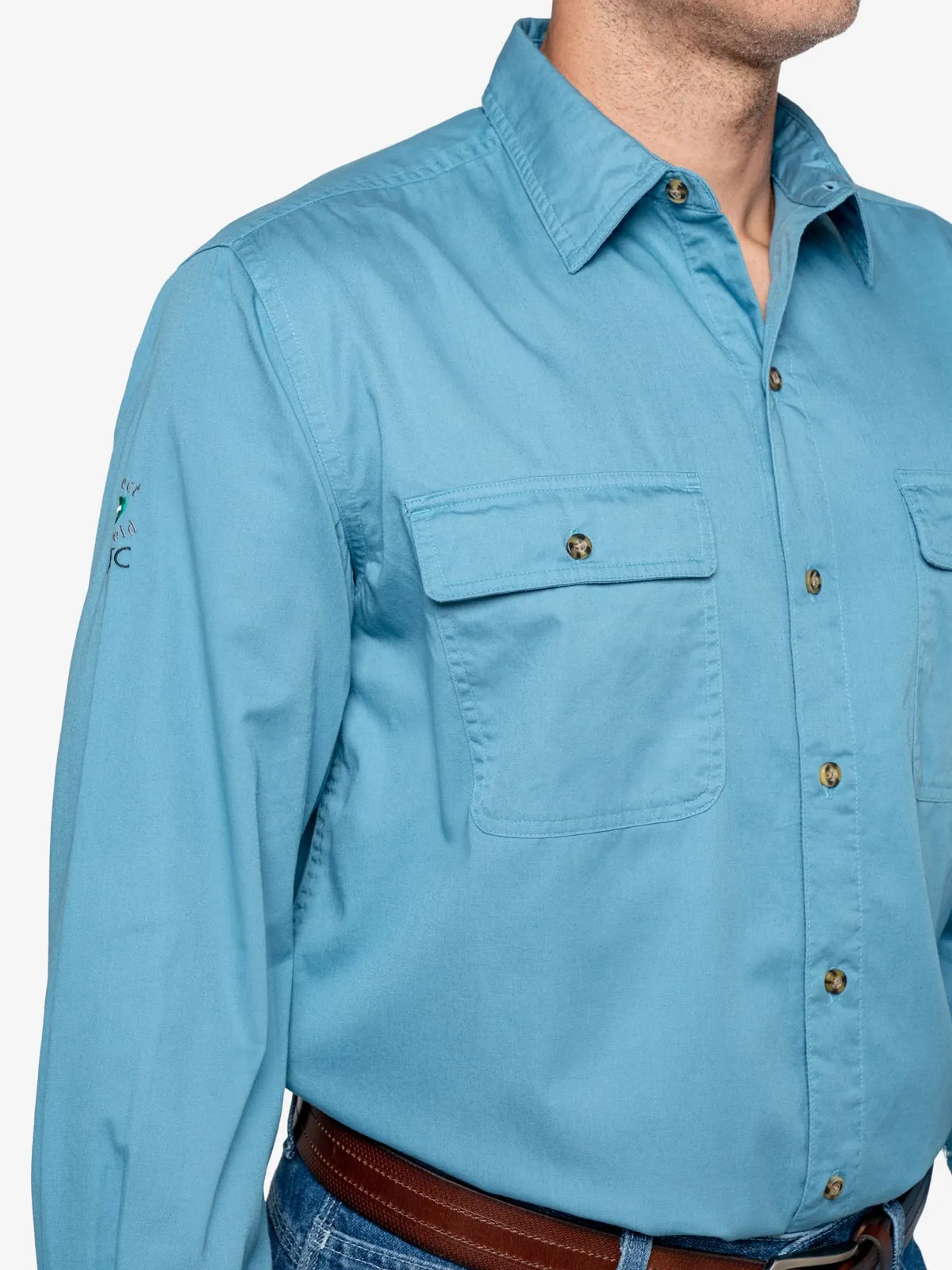 Insect Shield Men's Twill Work Shirt