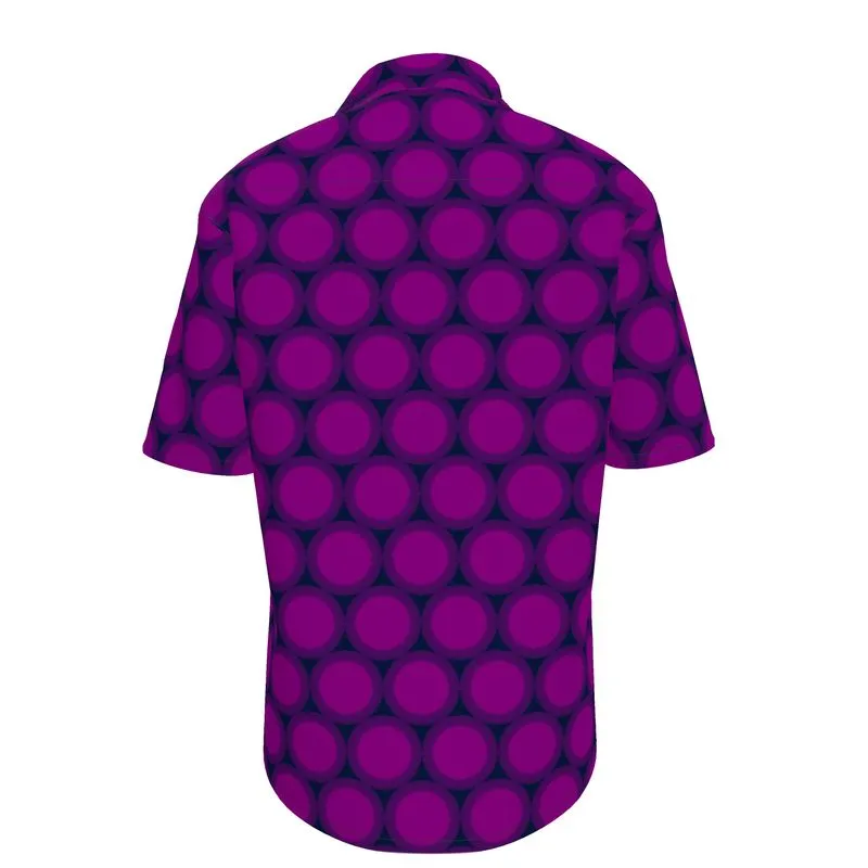 Lavendar Sun Mens Short Sleeve Shirt